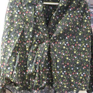 women blouse new/ Icone  exclusivity Simons/ litle flowers